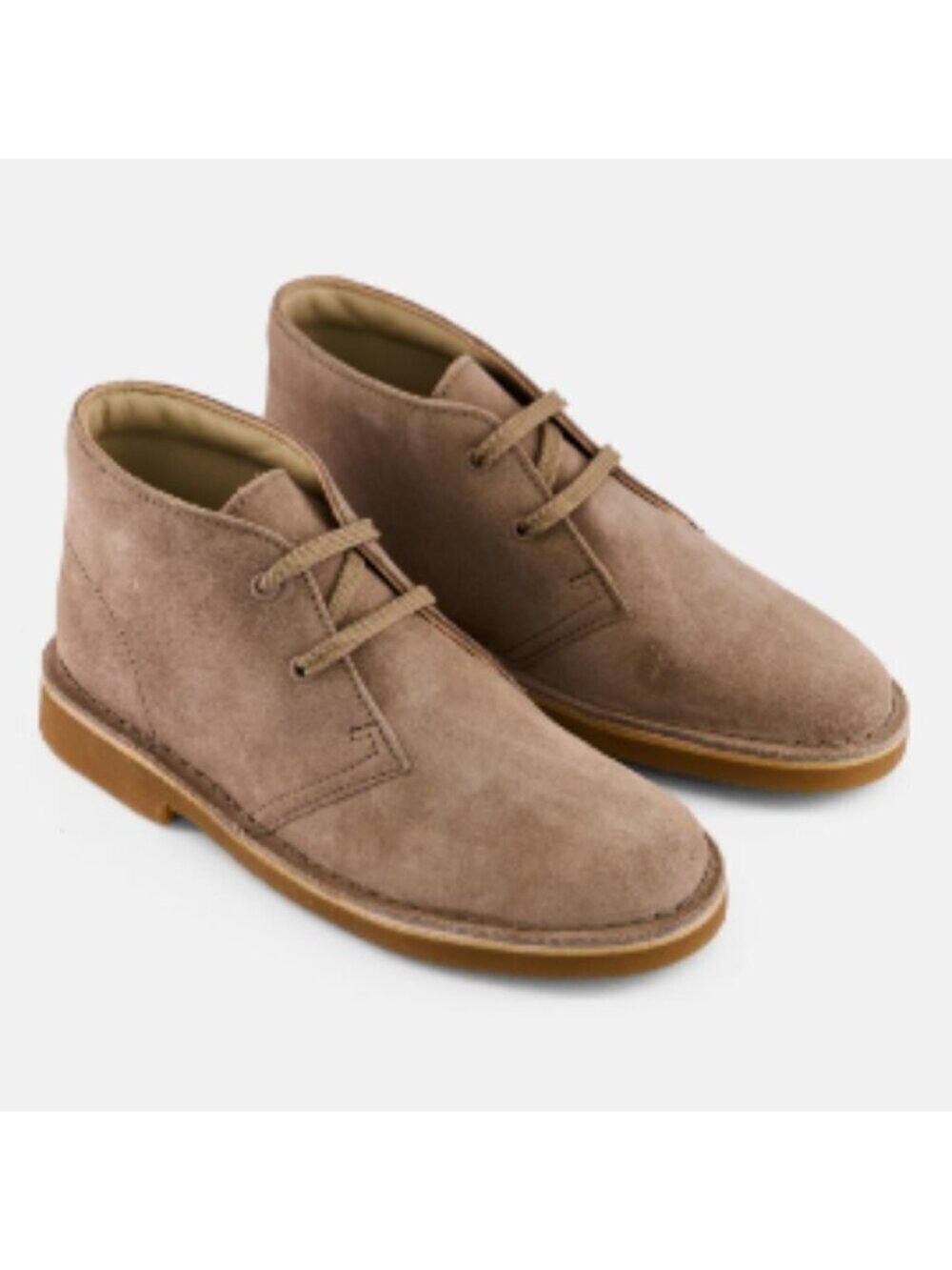 Little Kids Clarks Originals Taupe Suede Desert Boot in Taupe - 2.5
